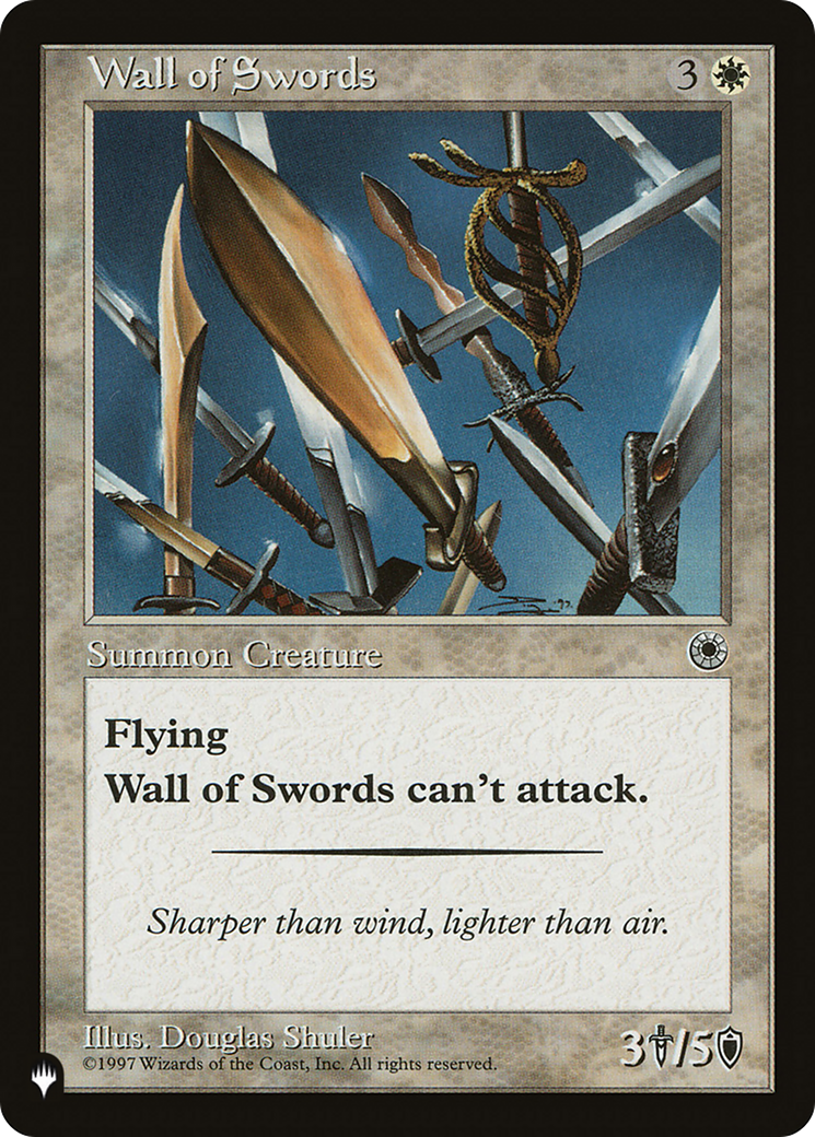 Wall of Swords [The List Reprints] | Lots Moore NSW