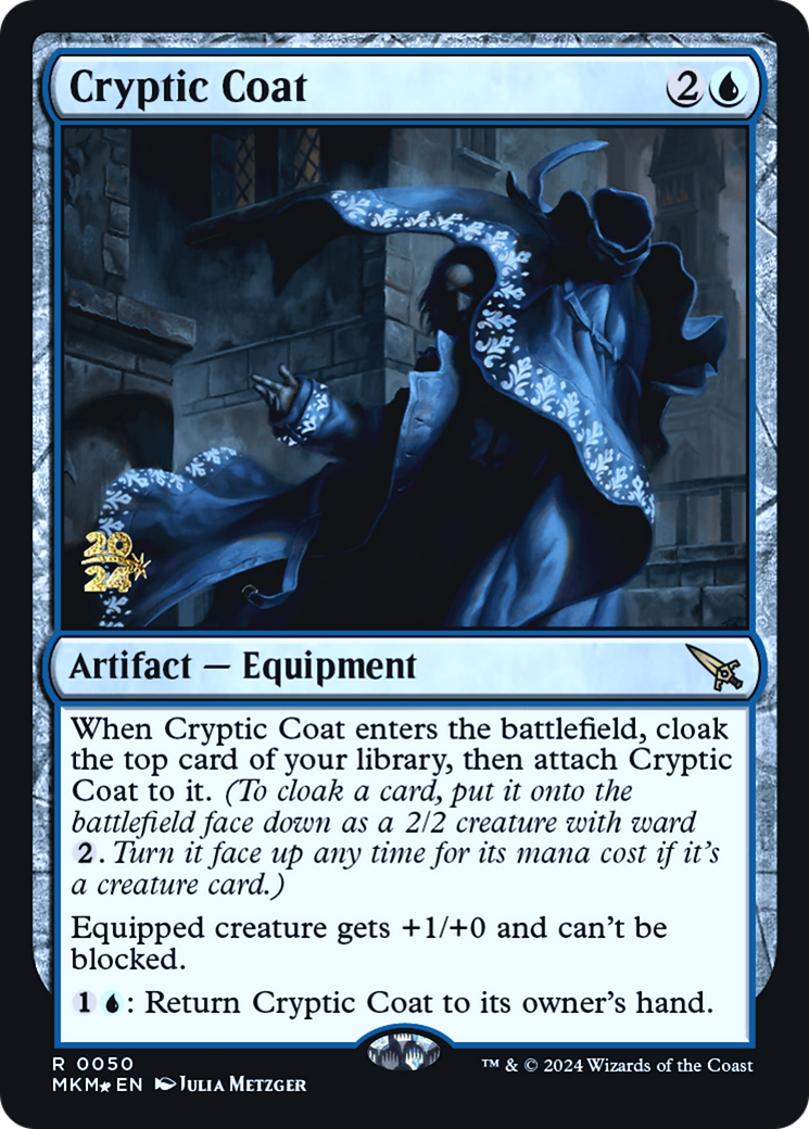 Cryptic Coat [Murders at Karlov Manor Prerelease Promos] | Lots Moore NSW