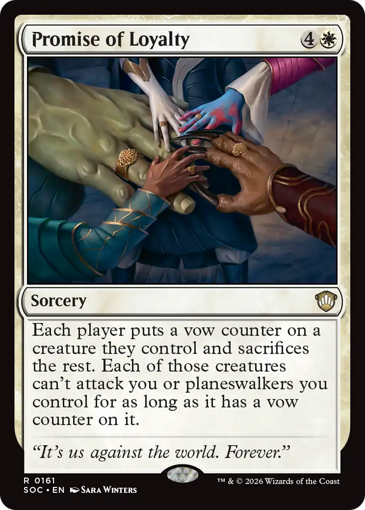 Promise of Loyalty [Secrets of Strixhaven Commander] | Lots Moore NSW
