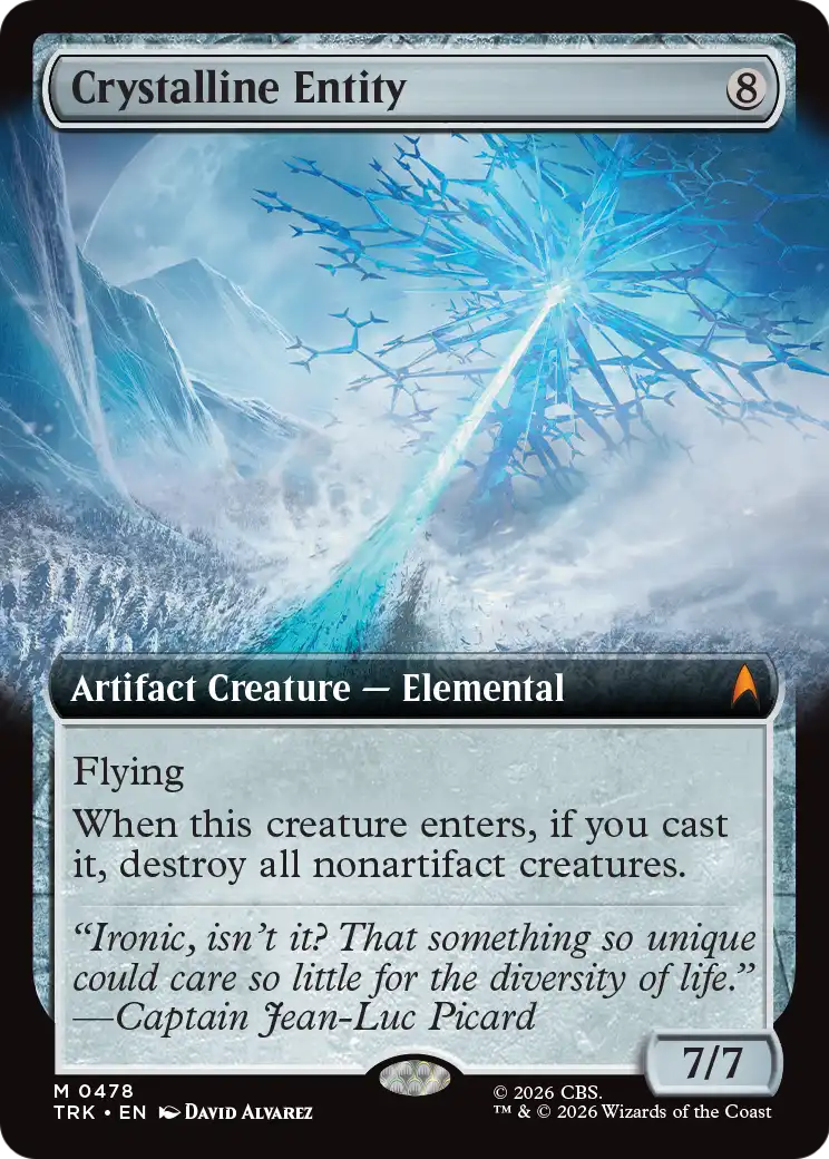 Crystalline Entity (Extended Art) [Star Trek] | Lots Moore NSW