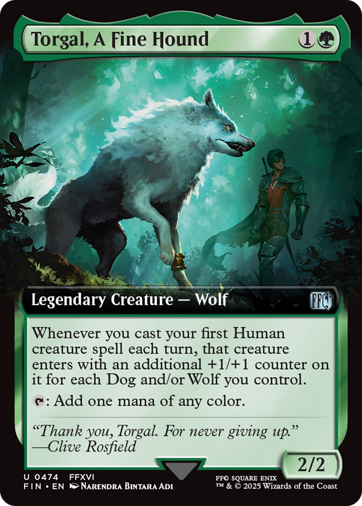 Torgal, A Fine Hound (Extended Art) [FINAL FANTASY] | Lots Moore NSW
