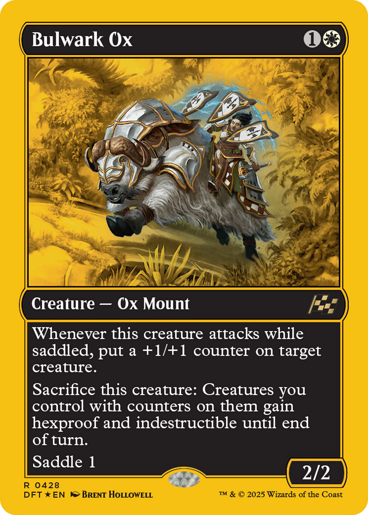 Bulwark Ox (First-Place Foil) [Aetherdrift] | Lots Moore NSW
