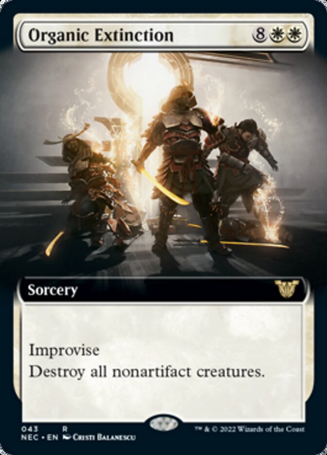 Organic Extinction (Extended Art) [Kamigawa: Neon Dynasty Commander] | Lots Moore NSW