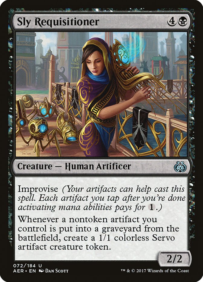 Sly Requisitioner [Aether Revolt] | Lots Moore NSW