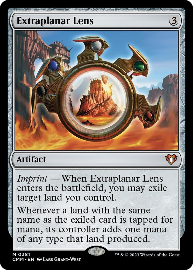 Extraplanar Lens [Commander Masters] | Lots Moore NSW