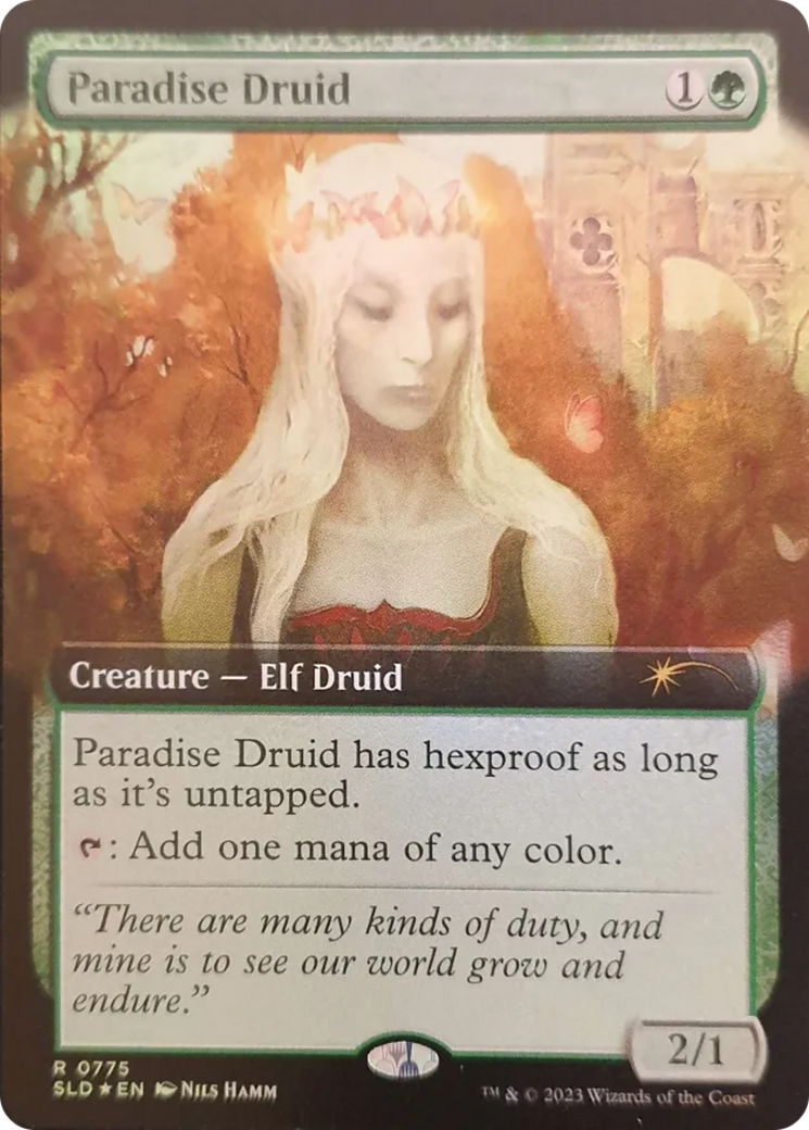 Paradise Druid (Extended Art) [Secret Lair Drop Series] | Lots Moore NSW