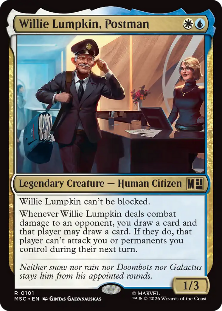Willie Lumpkin, Postman [Marvel Super Heroes Commander] | Lots Moore NSW