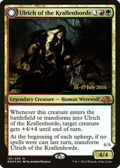 Ulrich of the Krallenhorde // Ulrich, Uncontested Alpha [Eldritch Moon Prerelease Promos] | Lots Moore NSW