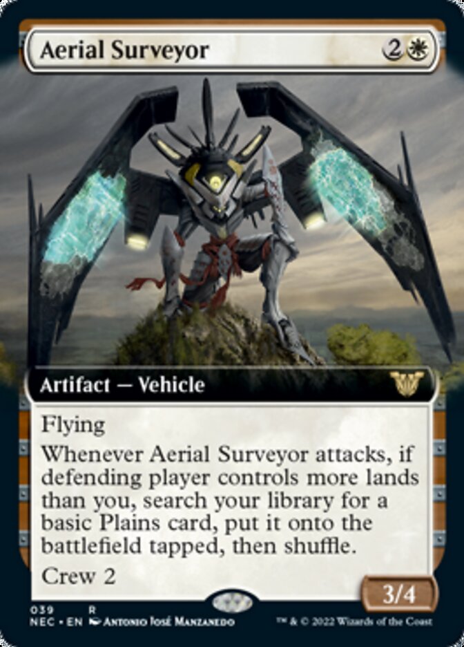 Aerial Surveyor (Extended Art) [Kamigawa: Neon Dynasty Commander] | Lots Moore NSW