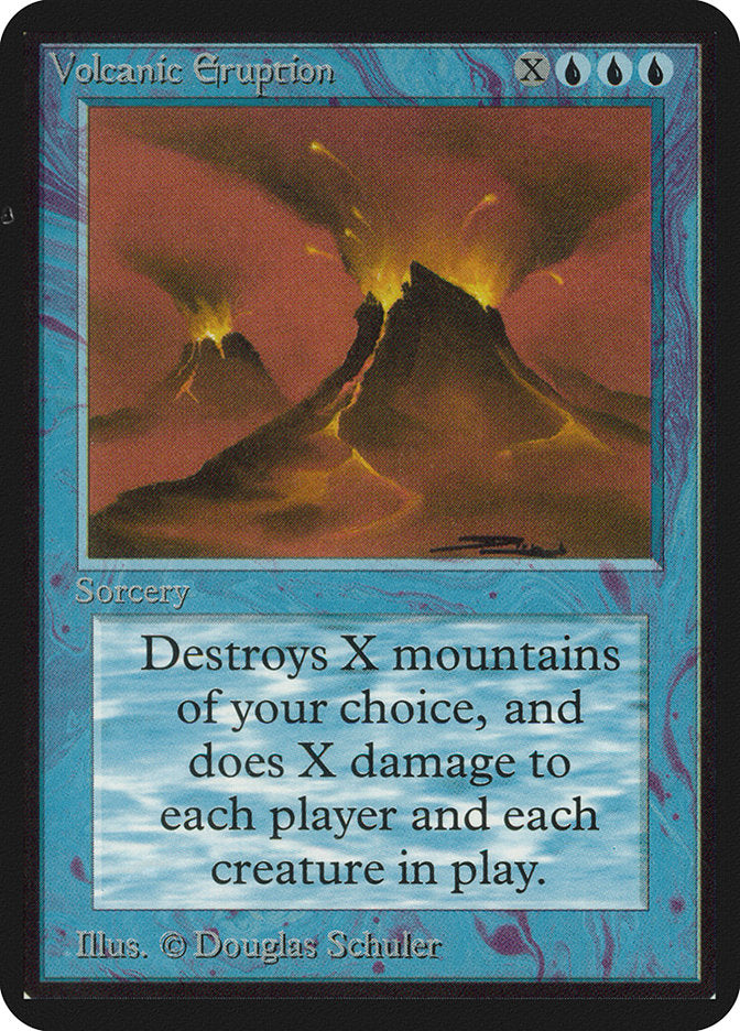 Volcanic Eruption [Alpha Edition] | Lots Moore NSW