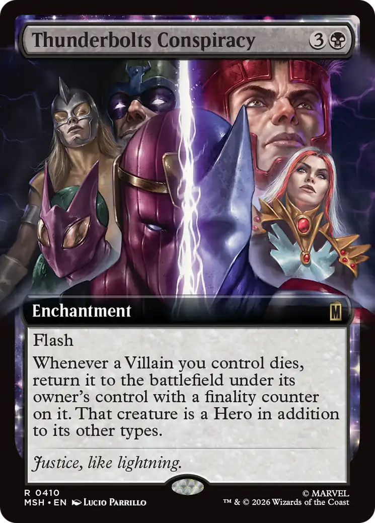 Thunderbolts Conspiracy (Extended Art) [Marvel Super Heroes] | Lots Moore NSW