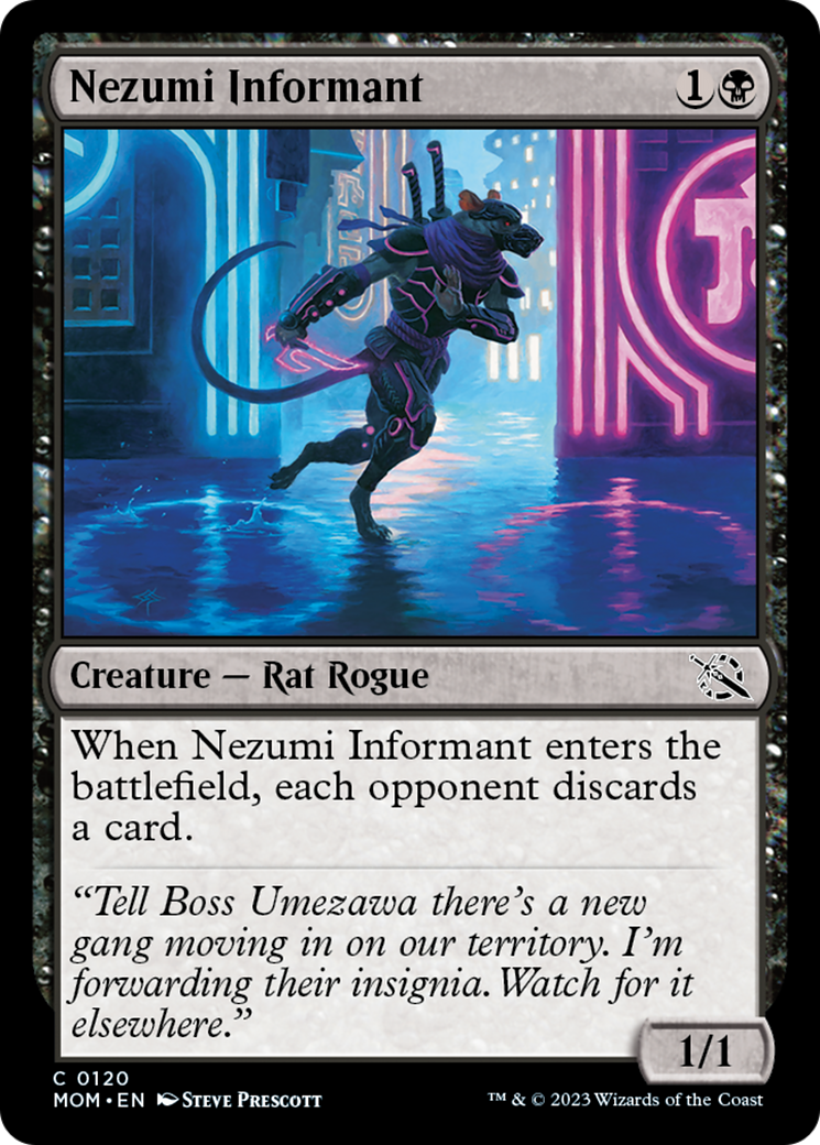 Nezumi Informant [March of the Machine] | Lots Moore NSW