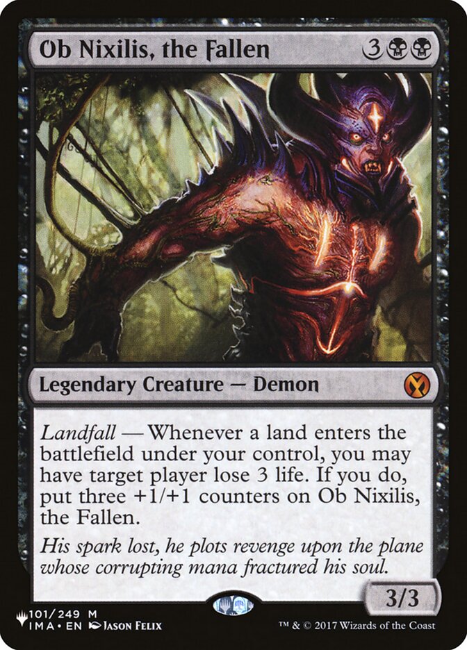 Ob Nixilis, the Fallen [The List] | Lots Moore NSW