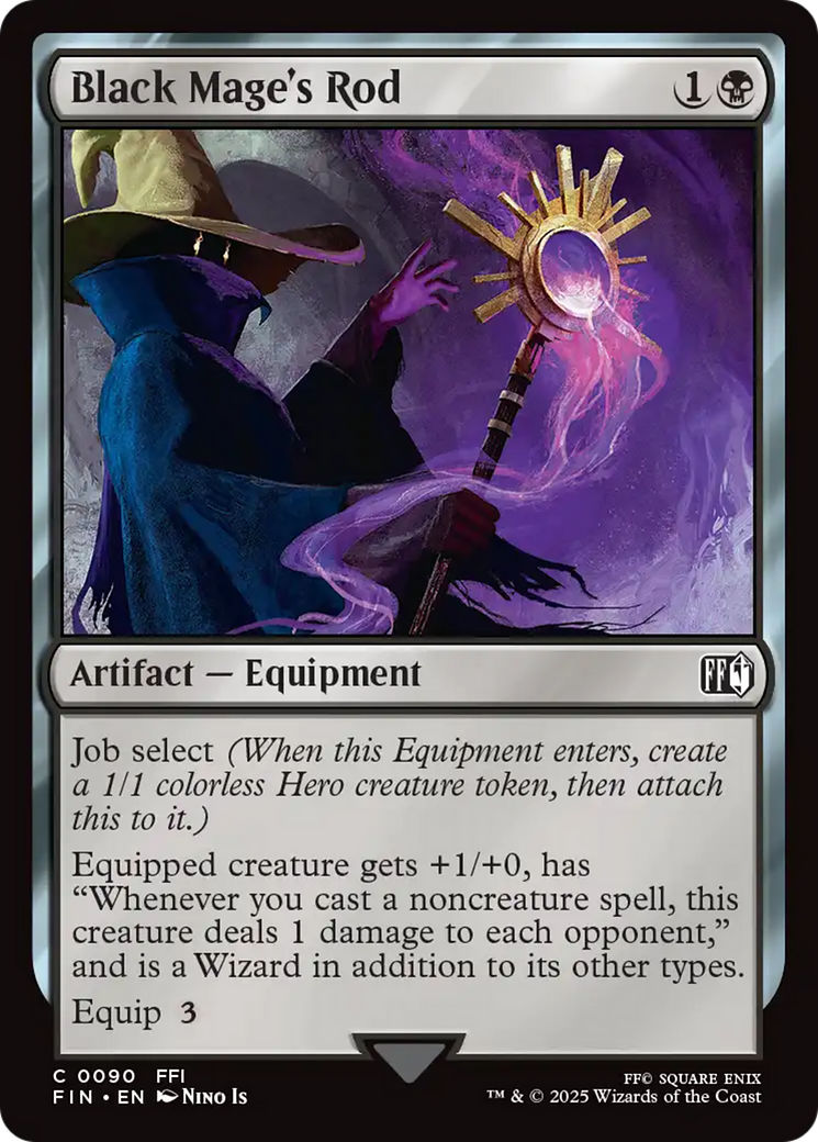 Black Mage's Rod [FINAL FANTASY] | Lots Moore NSW