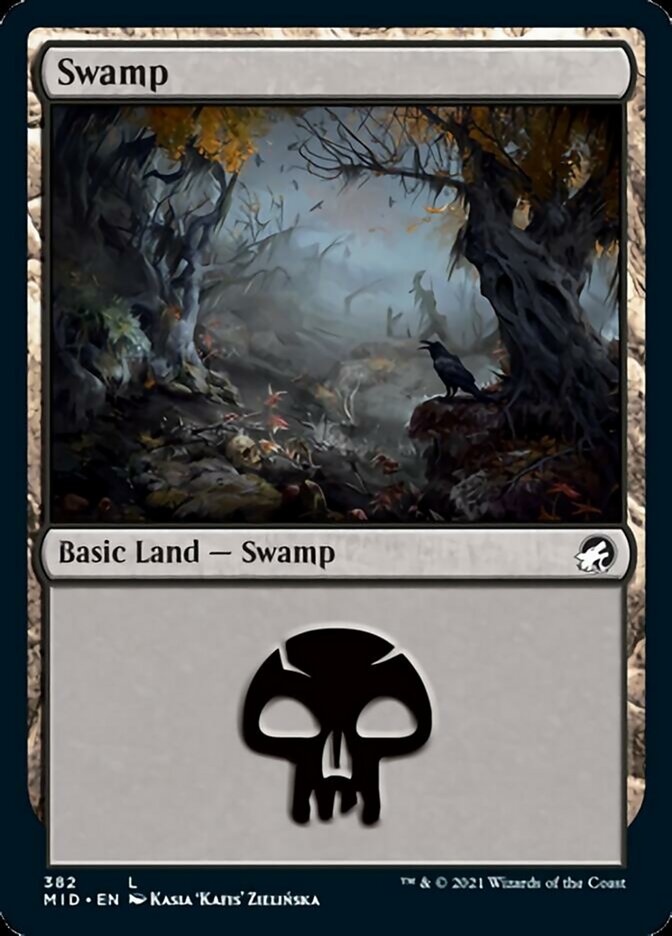 Swamp (382) [Innistrad: Midnight Hunt] | Lots Moore NSW