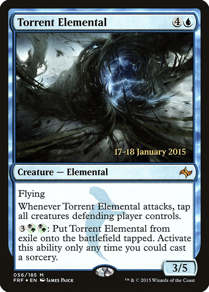 Torrent Elemental [Fate Reforged Prerelease Promos] | Lots Moore NSW