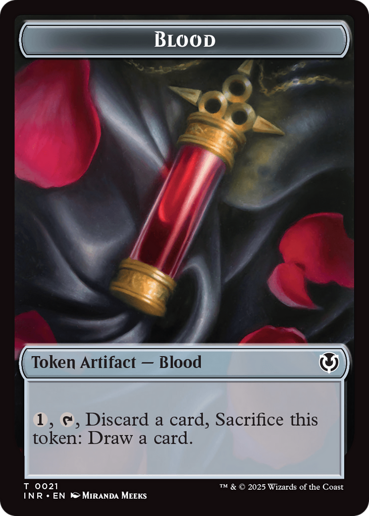Zombie (0010) // Blood Double-Sided Token [Innistrad Remastered Tokens] | Lots Moore NSW