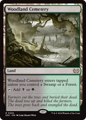 Woodland Cemetery [Duskmourn: House of Horror Commander] | Lots Moore NSW