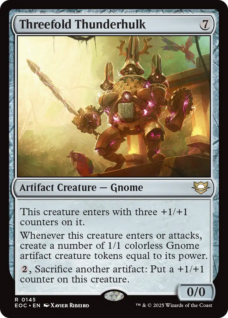 Threefold Thunderhulk [Edge of Eternities Commander] | Lots Moore NSW