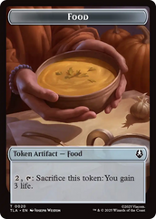 Food (0020) // Ally (0007) Double-Sided Token [Avatar: The Last Airbender Tokens] | Lots Moore NSW