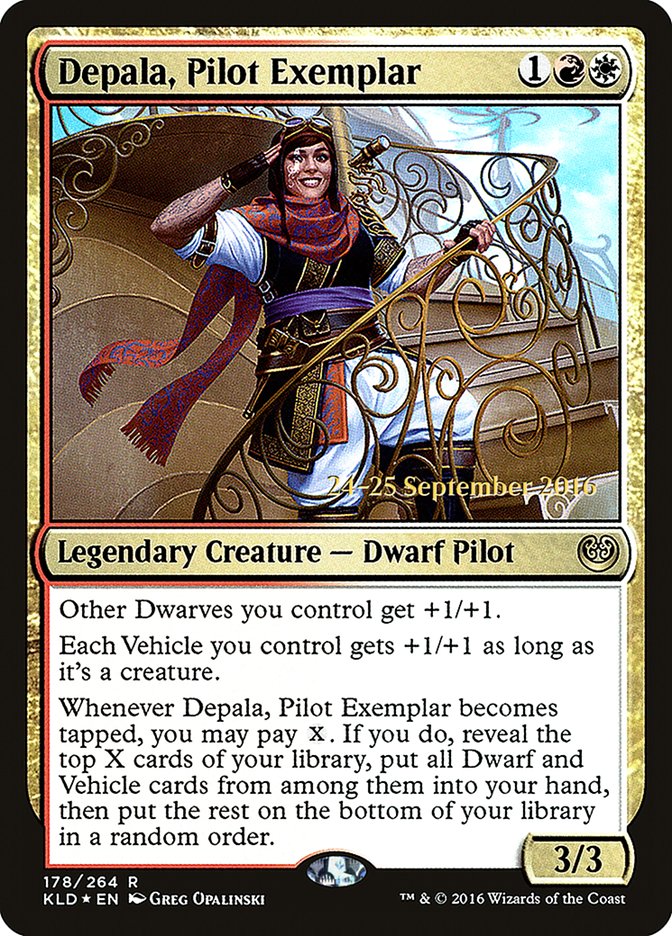 Depala, Pilot Exemplar [Kaladesh Prerelease Promos] | Lots Moore NSW