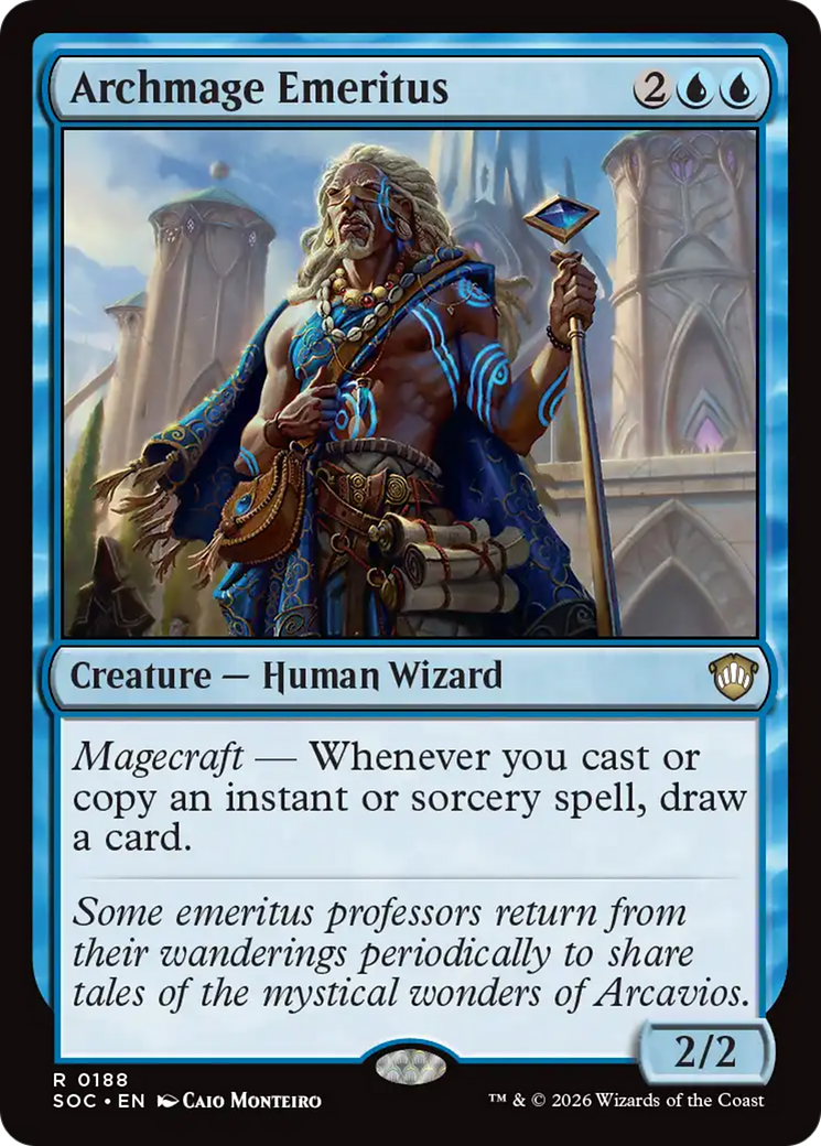 Archmage Emeritus [Secrets of Strixhaven Commander] | Lots Moore NSW