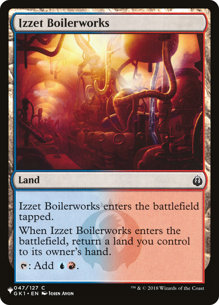 Izzet Boilerworks (GK1) [The List] | Lots Moore NSW