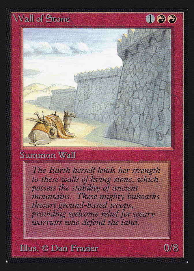 Wall of Stone [Collectors' Edition] | Lots Moore NSW