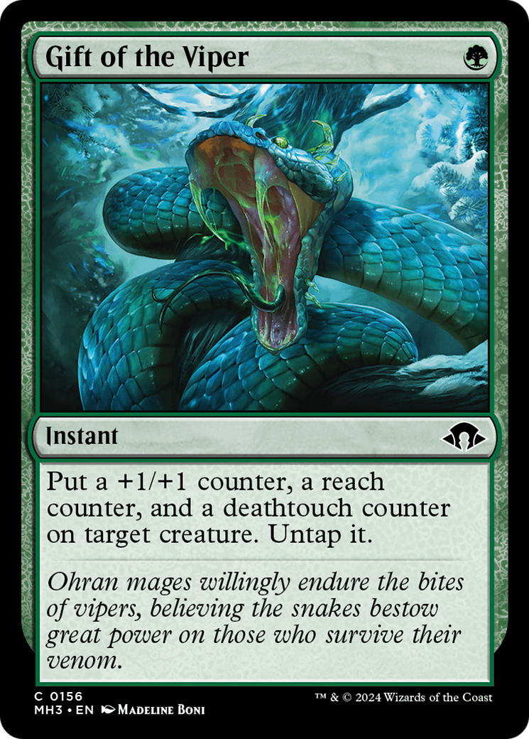 Gift of the Viper [Modern Horizons 3] | Lots Moore NSW