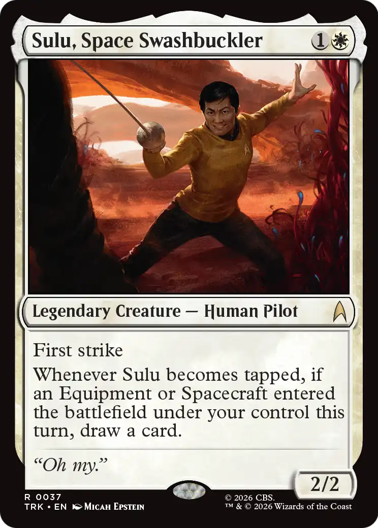 Sulu, Space Swashbuckler [Star Trek] | Lots Moore NSW