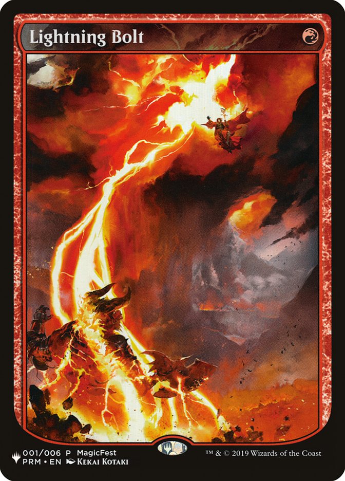 Lightning Bolt (001/006) [The List] | Lots Moore NSW