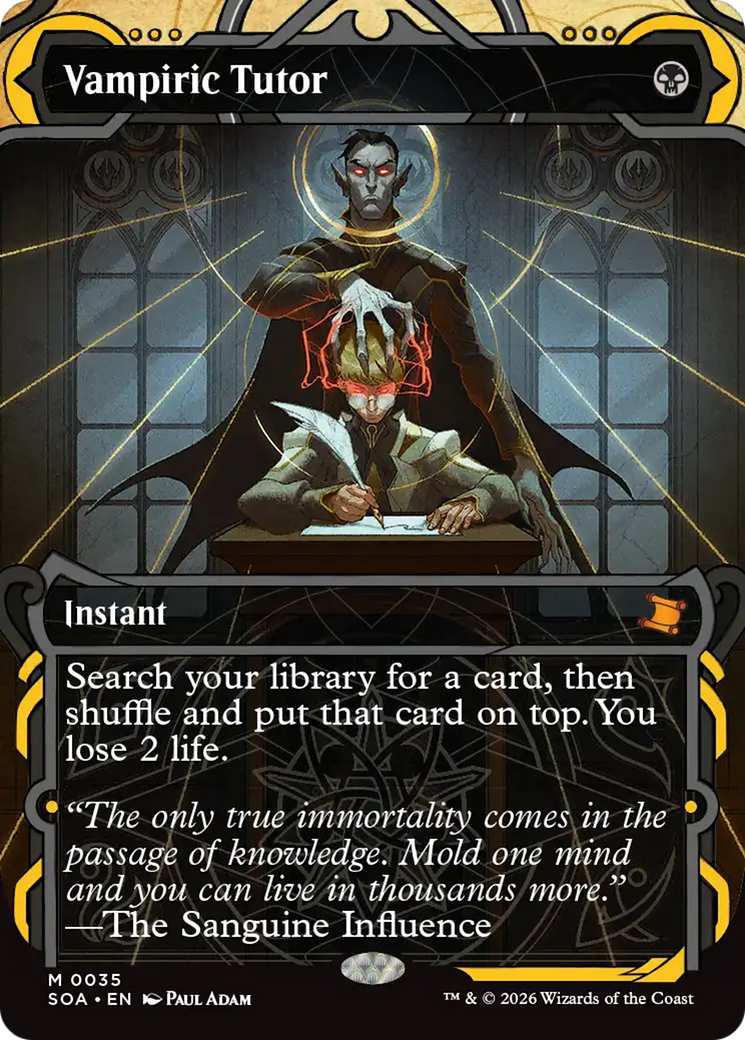 Vampiric Tutor [Secrets of Strixhaven: Mystical Archive] | Lots Moore NSW