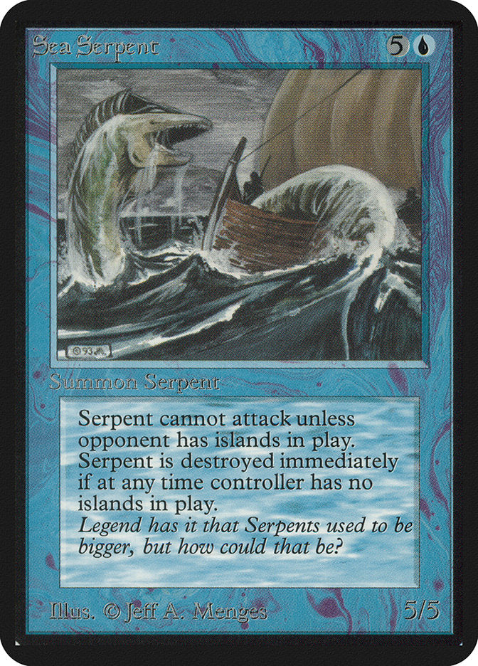 Sea Serpent [Alpha Edition] | Lots Moore NSW