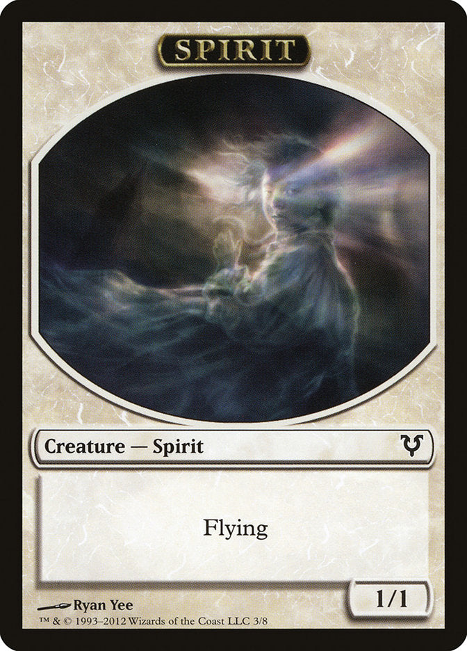 Spirit Token (3/8) [Avacyn Restored Tokens] | Lots Moore NSW