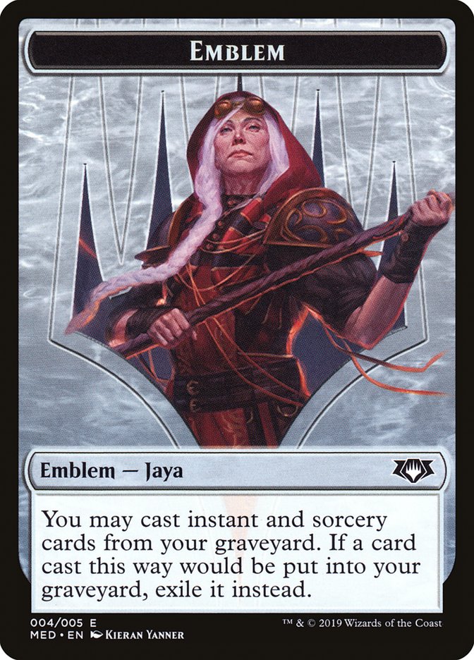 Jaya Ballard Emblem [Mythic Edition Tokens] | Lots Moore NSW