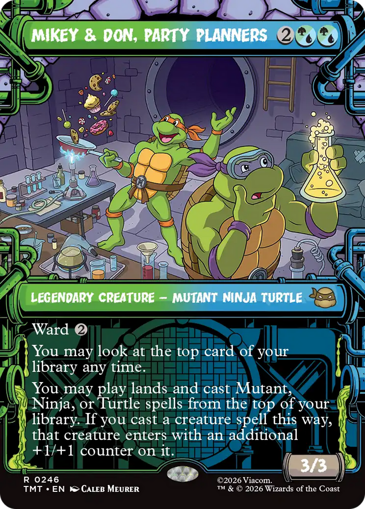 Mikey & Don, Party Planners (Showcase) [Teenage Mutant Ninja Turtles] | Lots Moore NSW