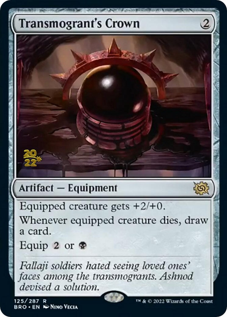 Transmogrant's Crown [The Brothers' War Prerelease Promos] | Lots Moore NSW