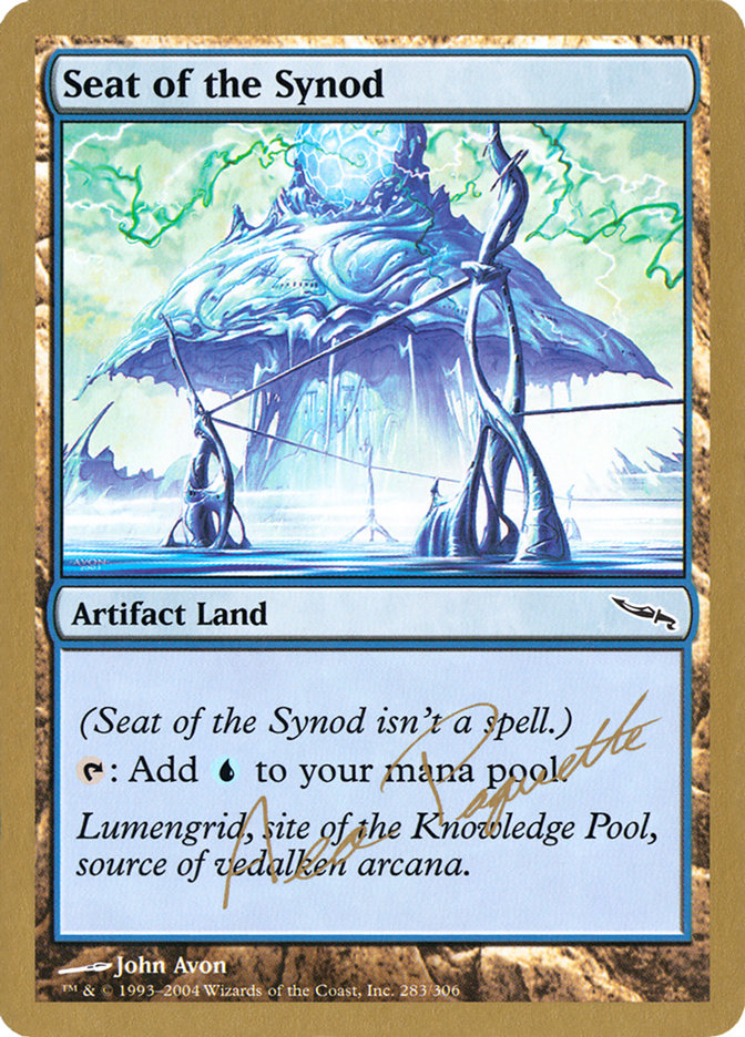 Seat of the Synod (Aeo Paquette) [World Championship Decks 2004] | Lots Moore NSW