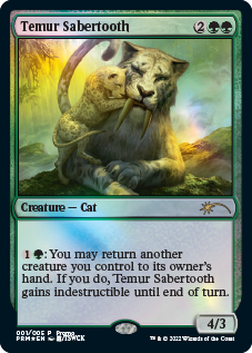 Temur Sabertooth [Year of the Tiger 2022] | Lots Moore NSW