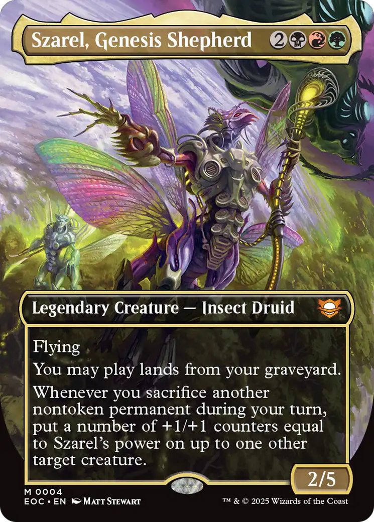 Szarel, Genesis Shepherd (Borderless) [Edge of Eternities Commander] | Lots Moore NSW