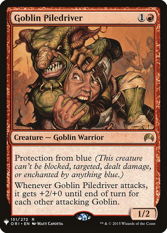 Goblin Piledriver [Mystery Booster] | Lots Moore NSW