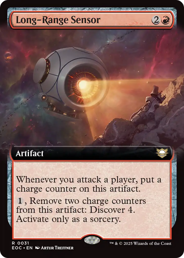 Long-Range Sensor (Extended Art) [Edge of Eternities Commander] | Lots Moore NSW