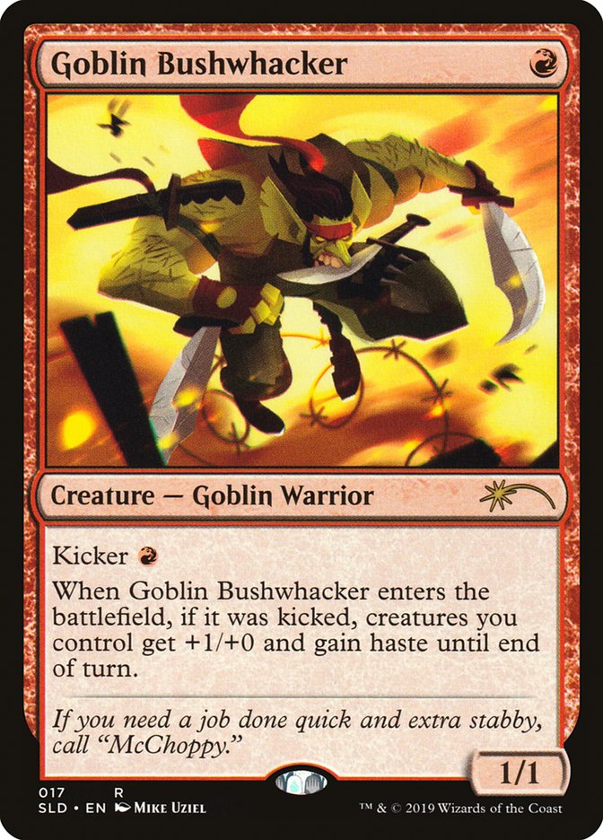 Goblin Bushwhacker [Secret Lair Drop Series] | Lots Moore NSW