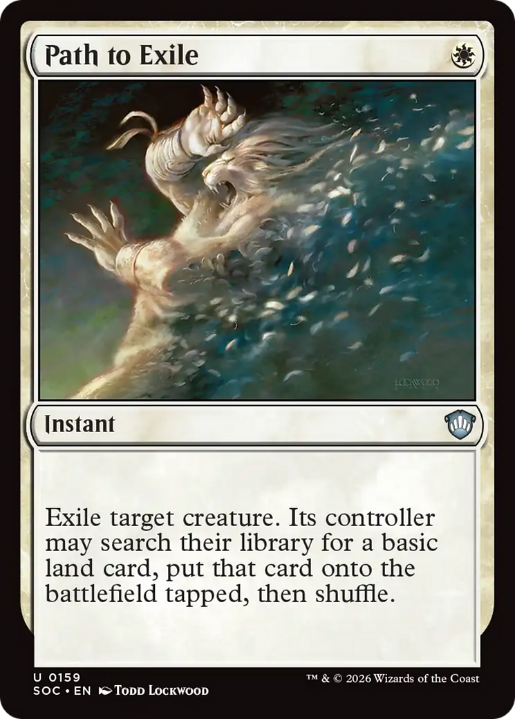 Path to Exile [Secrets of Strixhaven Commander] Magic: The Gathering | Lots Moore NSW