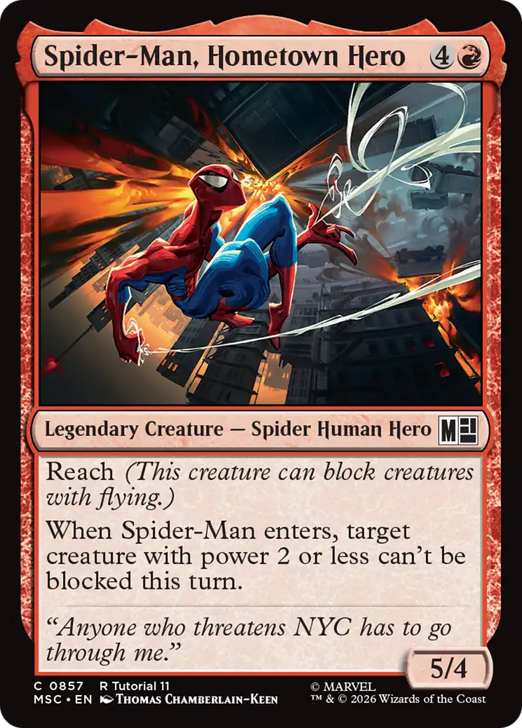 Spider-Man, Hometown Hero [Marvel Super Heroes Commander] | Lots Moore NSW