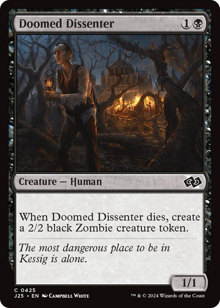 Doomed Dissenter [Foundations Jumpstart] | Lots Moore NSW