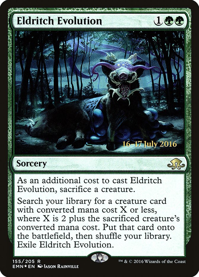 Eldritch Evolution [Eldritch Moon Prerelease Promos] | Lots Moore NSW