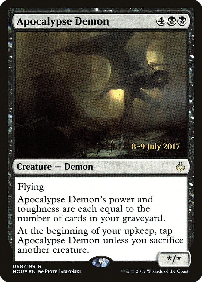 Apocalypse Demon [Hour of Devastation Prerelease Promos] | Lots Moore NSW