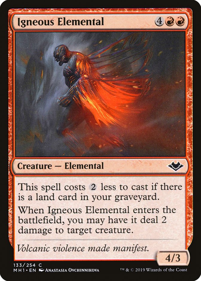 Igneous Elemental [Modern Horizons] | Lots Moore NSW