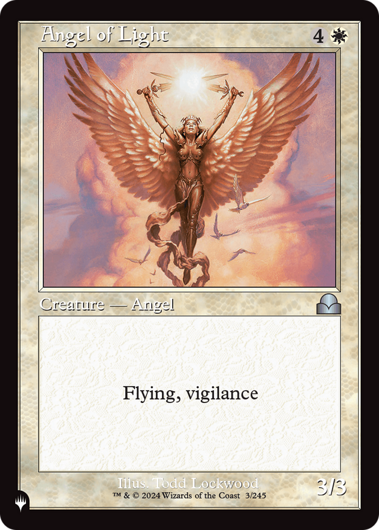 Angel of Light [The List] | Lots Moore NSW